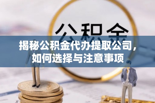 浦东揭秘公积金代办提取公司，如何选择与注意事项
